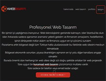 Tablet Screenshot of kwebtasarim.net